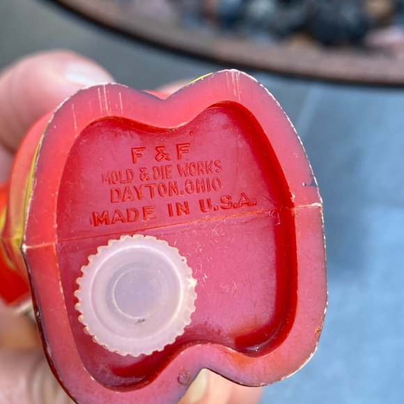 Vintage Fiedler & Fiedler F&F Mold Die Works Black Americana Salt Pepper Shakers